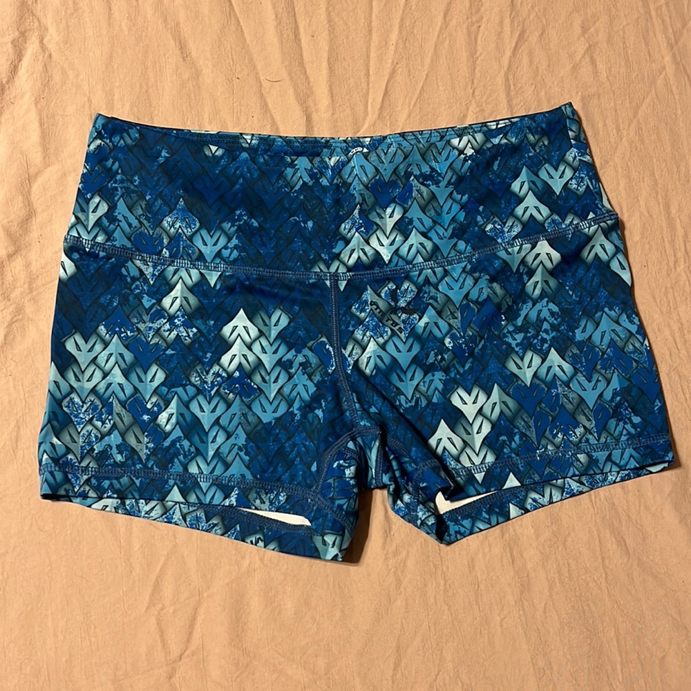 Feed Me Fight Me XS Blue DV awareness short